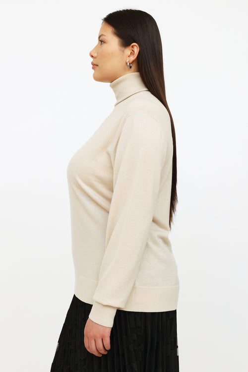 Dries Van Noten Beige Knit Sweater