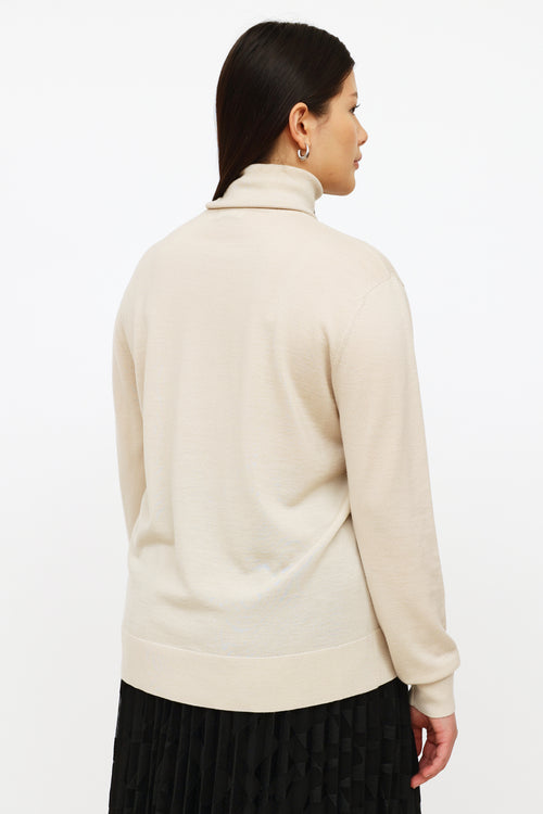 Dries Van Noten Beige Knit Sweater