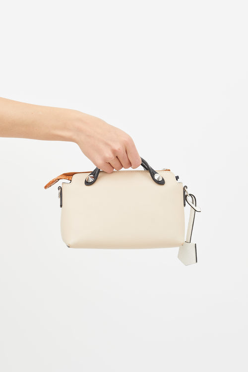 Fendi Beige Leather By The Way Mini Shoulder Bag