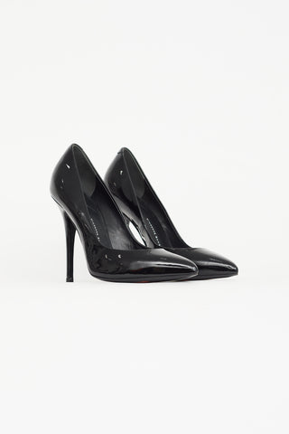 Giuseppe Zanotti Black Patent Leather Lucrezia Pump