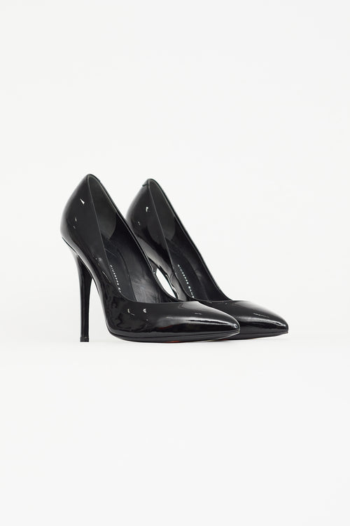 Giuseppe Zanotti Black Patent Leather Lucrezia Pump