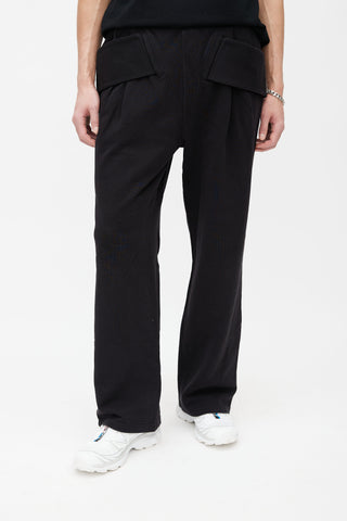 Givenchy Black Front Band Lounge Pant