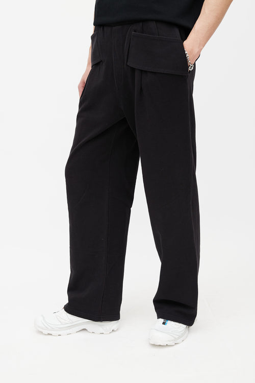 Givenchy Black Front Band Lounge Pant