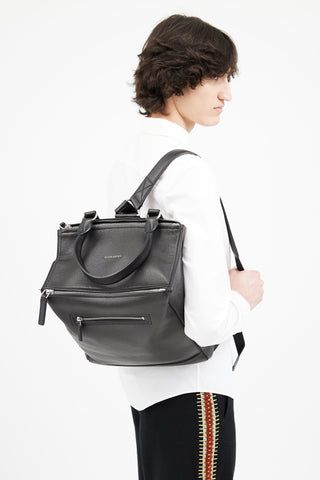 Givenchy Dark Brown Leather Pandora Backpack