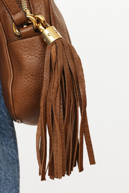 Gucci Brown Small Soho Disco Shoulder Bag