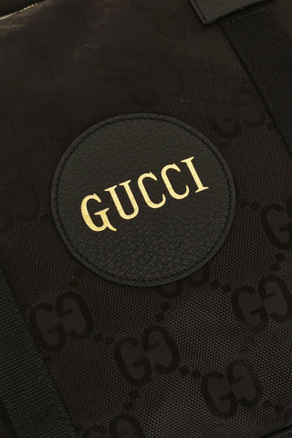 Gucci Black Monogram Off The Grid Duffle Bag