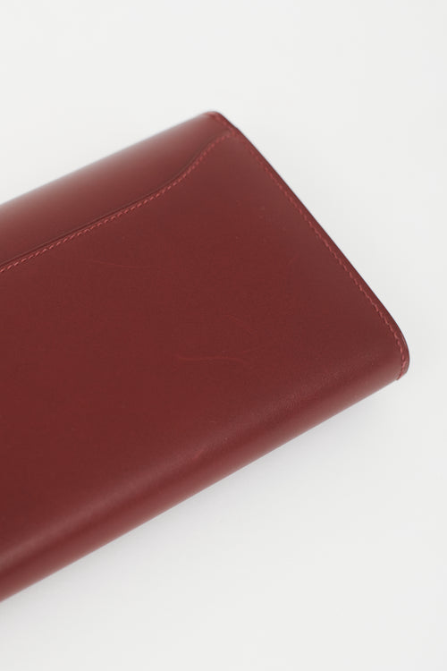 Hermès Rouge H Constance Wallet