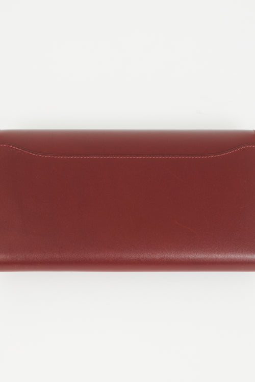 Hermès Rouge H Constance Wallet