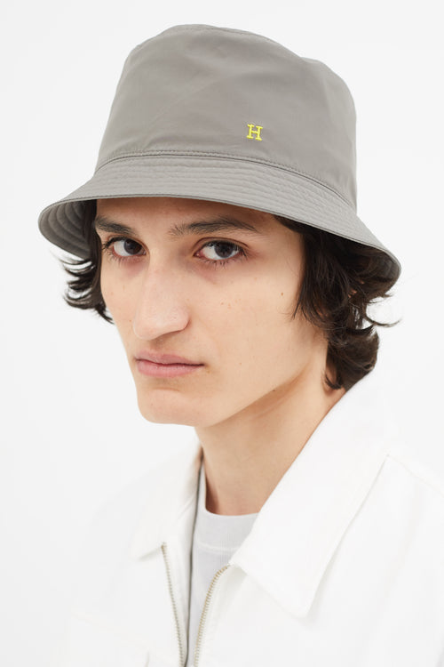 Grey 
Yellow Reversible Ethan Bucket Hat