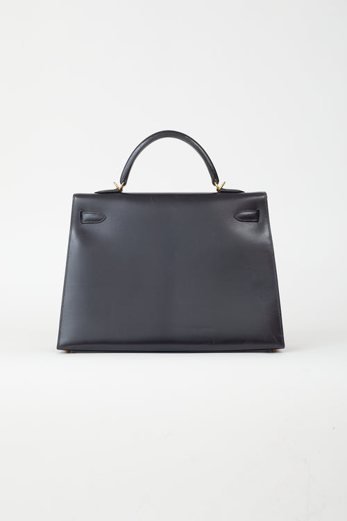  Hermès Vintage 2000 Marine Kelly Sellier 35 Bag