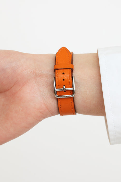 Hermès 2011 Orange Heure H PM Watch