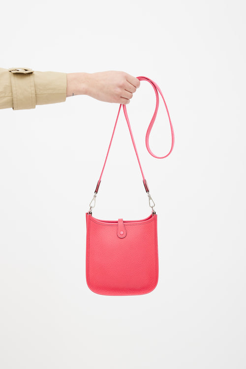 Hermès Rose Extrême Evelyne 16 Amazone Bag