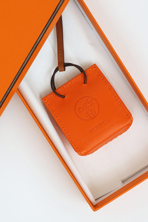 Hermès Orange Bag Charm