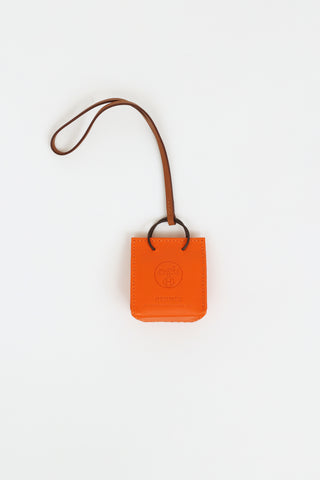 Hermès Orange Bag Charm