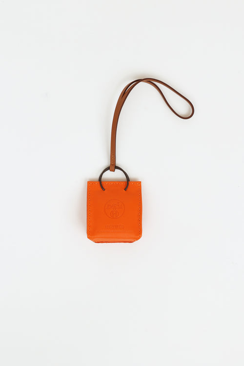 Hermès Orange Bag Charm