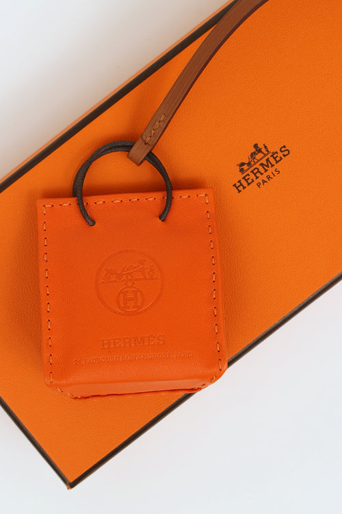 Hermès Orange Bag Charm