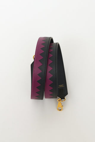 Hermès Epsom Tressage Au Galop Bag Strap