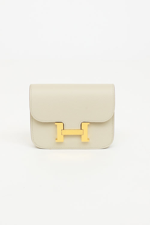 Hermès 2022 Beton Clemence Constance Wallet