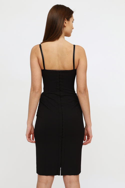 Hugo Boss Black Corset Dress