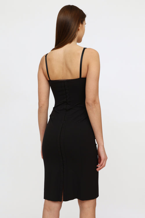 Hugo Boss Black Corset Dress