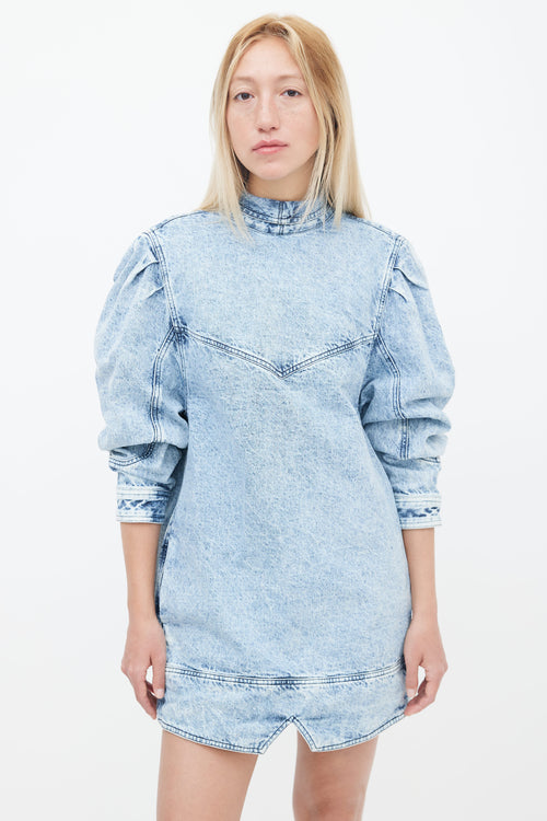 Spring 2019  Denim Rholmy Dress