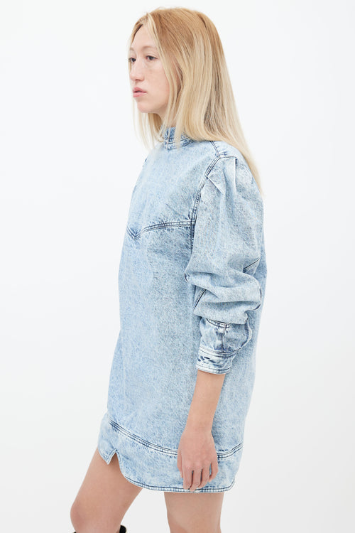 Spring 2019  Denim Rholmy Dress