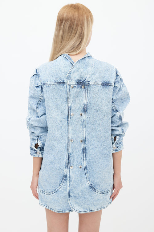 Spring 2019  Denim Rholmy Dress