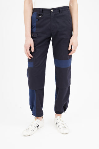 Jacquemus SS 2019 Black 
Navy Cargo Pant