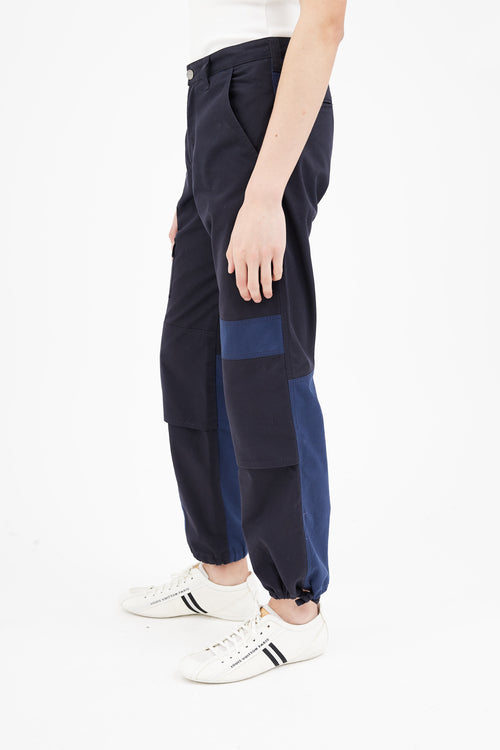 Jacquemus SS 2019 Black 
Navy Cargo Pant