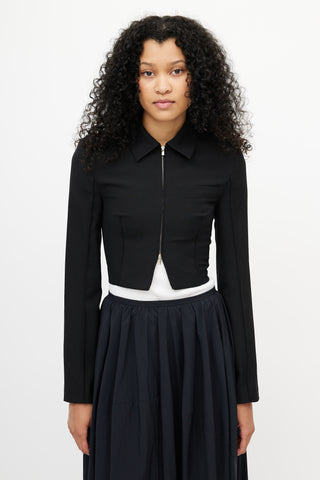 SS 2022 Black Le Splash Cropped Jacket