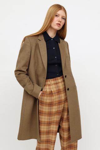 Joseph Beige Wool Coat