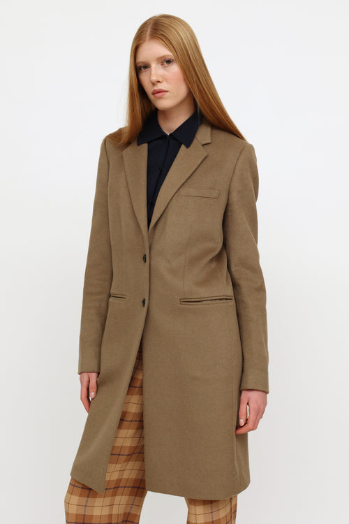 Joseph Beige Wool Coat