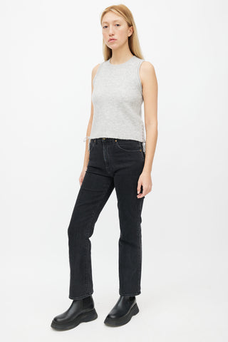 Khaite Washed Black Vivian Jeans