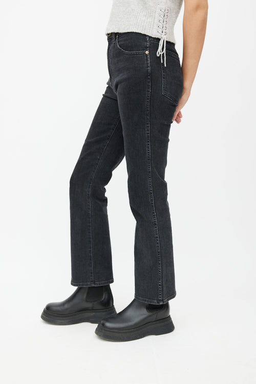 Khaite Washed Black Vivian Jeans