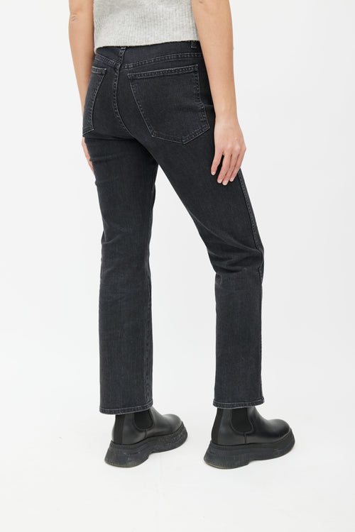 Khaite Washed Black Vivian Jeans