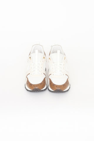 Louis Vuitton Suede Reverse Monogram Run Away Sneakers