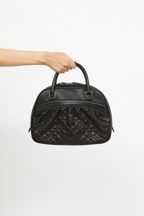 Louis Vuitton 2005 Black Monogram Mizi Vienna Bag