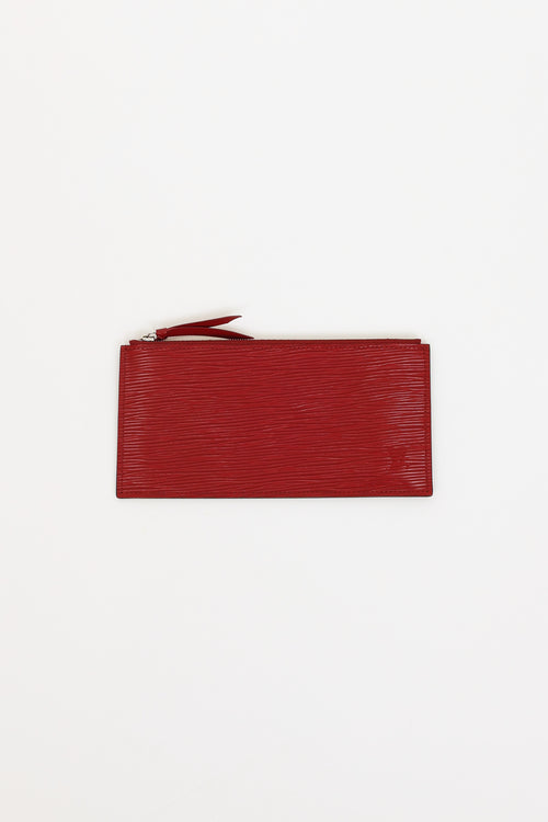 Louis Vuitton 2019 Epi Cherry Berry Félicie Pochette Bag