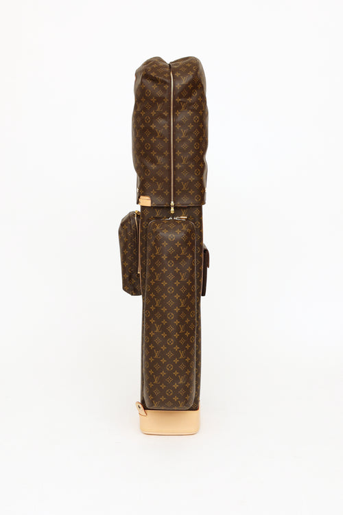 Louis Vuitton Brown Monogram Golf Bag