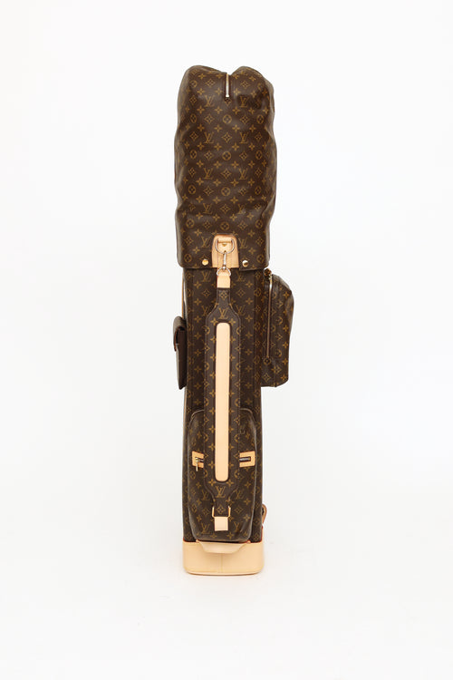 Louis Vuitton Brown Monogram Golf Bag