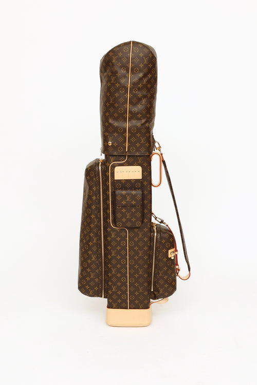 Louis Vuitton Brown Monogram Golf Bag