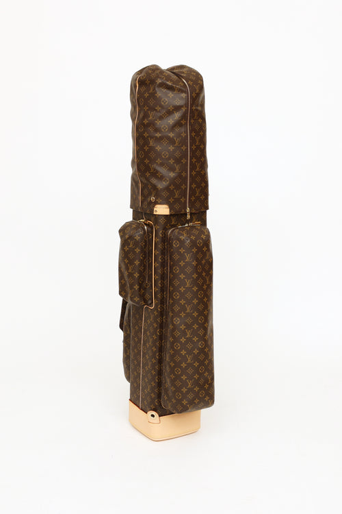 Louis Vuitton Brown Monogram Golf Bag