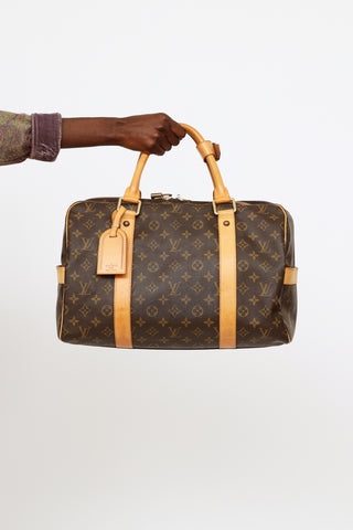 Louis Vuitton Brown Monogram Carryall Bag