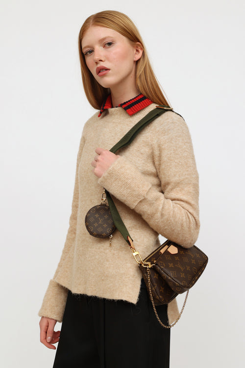 Monogram Khaki Multi Pochette