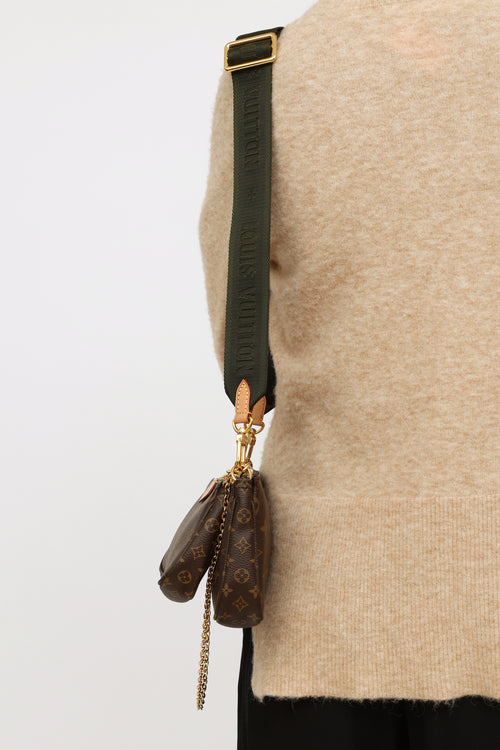 Monogram Khaki Multi Pochette