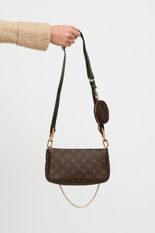 Monogram Khaki Multi Pochette