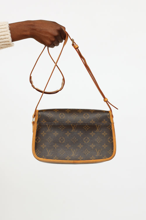 Louis Vuitton 2012 Brown Monogram Sologne Crossbody Bag