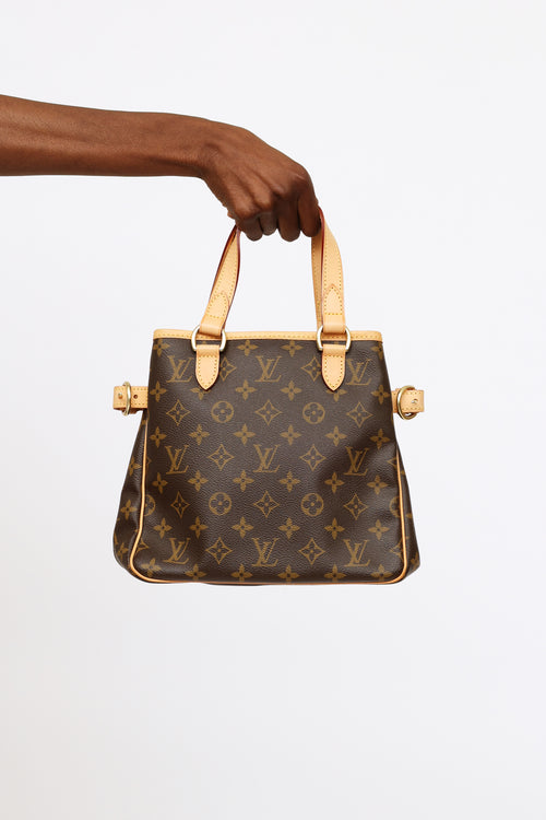 Louis Vuitton Brown Monogram Batignolles Vertical Bag