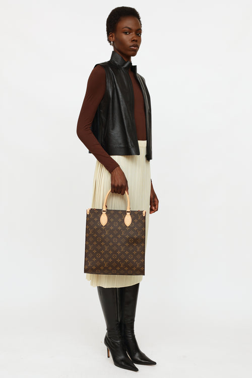 2022 Brown Monogram Sac Plat PM Bag