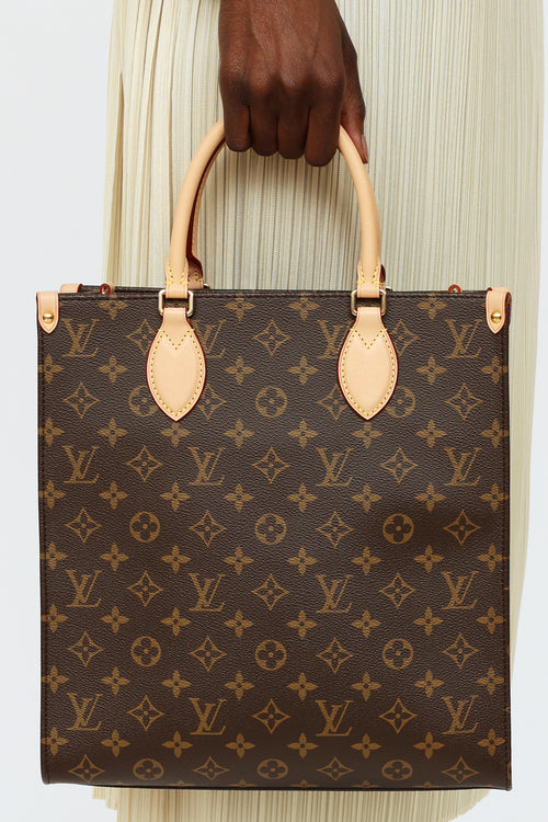 2022 Brown Monogram Sac Plat PM Bag